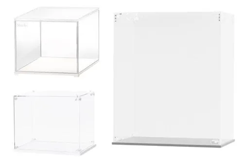 Lasercut Staubschutzvitrine