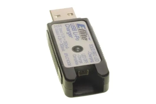 E-flite 1S 350mA USB-LiPo-Ladegerät für Blade Nano QX und Nano S3
