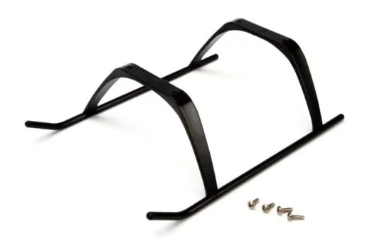 Blade Ersatzteil Kufengestell Set schwarz für 330S, 330X, 360CFX, 360CFX Trio und 450