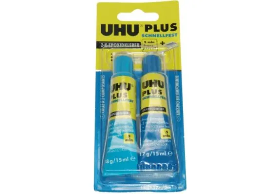 UHU plus schnellfest Zweikomponentenkleber 35g