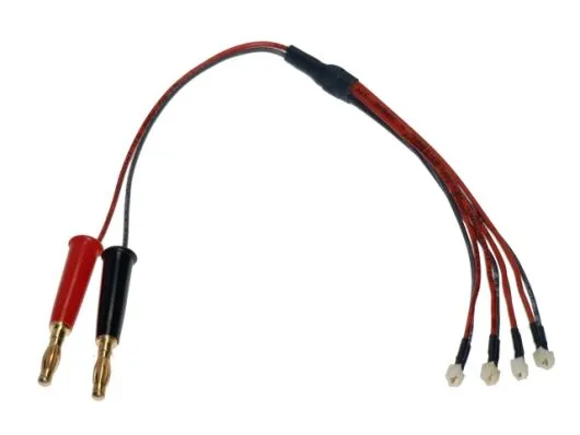 Ladekabel 4-fach Mini Stecker parallel für z.B. MSR, MSRX, Nano CPX und Nano QX