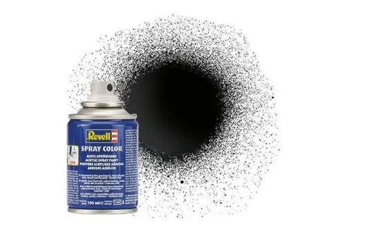 Revell 34107 Spray schwarz glänzend 100ml