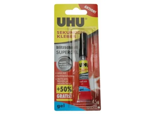UHU Sekundenkleber blitzschnell gel 4,5