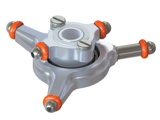 Lynx Taumelscheibe silber für T-REX 150