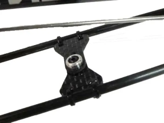 Heckrohrstrebenversteifung Carbon für 450er