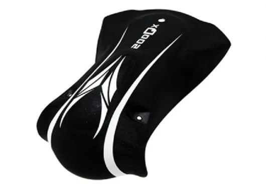 Rakonheli Haube schwarz/weiß für Rakonheli Hauptrahmen für Blade 200QX