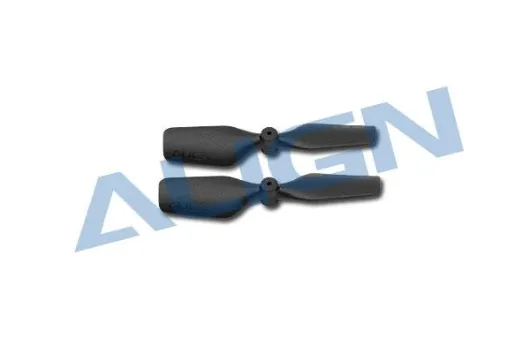 Align Ersatzteil Heckrotorblatt in schwarz 2Stück für T-REX 100