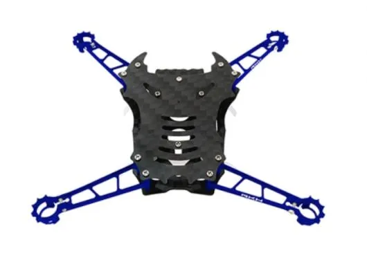 Rakonheli Carbon Hauptrahmen blau für Blade Nano QX FPV
