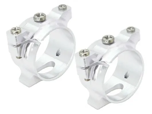 Rakonheli Ersatz Halterung in silber für Carbon Arme 2Stück