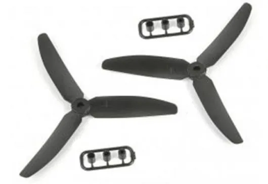 3Blatt Propeller 5" 2Stück je 1xCW und 1xCCW für E-Turbine FPV Racer