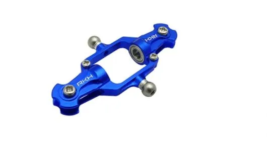 Rakonheli Hauptblatthalter Set blau CNC Aluminium für Blade 200SRX
