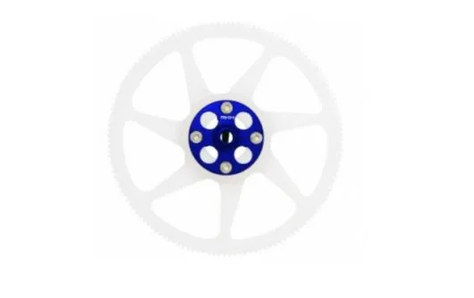 Rakonheli Hauptzahnrad Delrin 140Z mit Aluminium Nabe in blau für Blade 230S und 235CP