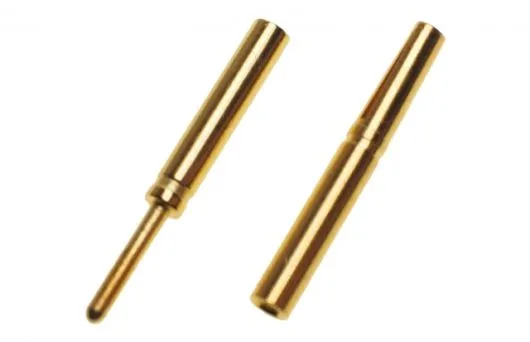 Goldkontaktstecker Ø0,8mm