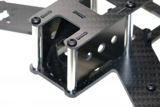 180er FPV Racer BlackX Hauptrahmen aus Carbon