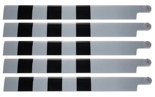 HeliTec der Blattschmied Scale Hauptrotorblätter 5Blatt 600mm für 600er Helis