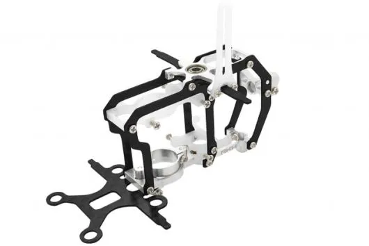 Rakonheli Hauptrahmen aus Carbon in silber für Blade Nano CPs