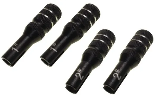 Kugelgelenkaufdreher Set aus Stahl in zwei Größen je 2Stück