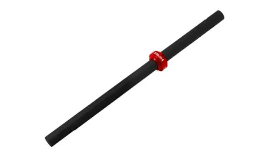 Rakonheli Hauptrotorwelle Carbon und Aluminium Stellring in rot für Blade 120S und 120S2
