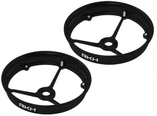 Rakonheli Propellerschutz aus Aluminium in schwarz für Blade Inductrix 200