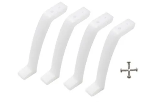 Rakonheli Landefüße hochpräzise gefräst aus PTFE (Polytetrafluorethylen) für Blade Inductrix 200