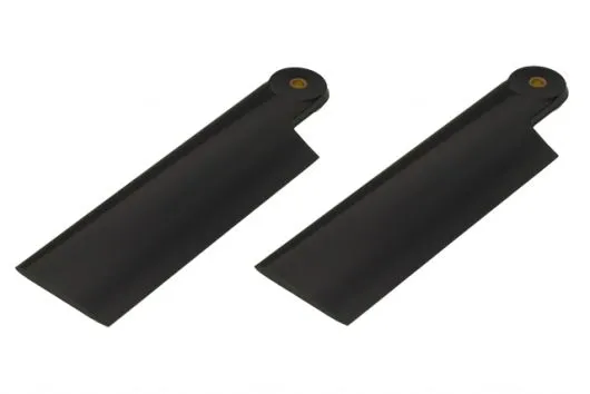 HeliTec der Blattschmied Scale Heckrotorblätter 2Blatt in schwarz 105mm