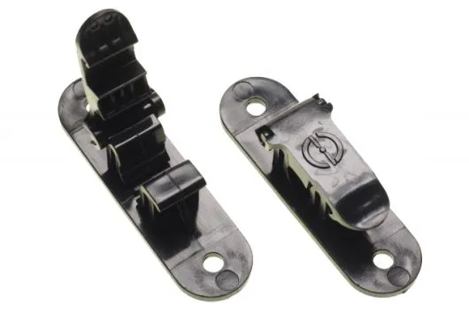 Kufenhalterung für die Wand und den Transport für 9mm Kufen in schwarz