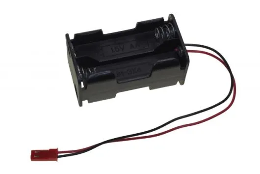 Batteriebox für 4 AA Batterien mit BEX/JST Anschluß