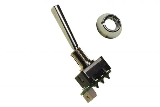 Futaba 2 Weg Schalter lang mit Platine und Schaltermutter