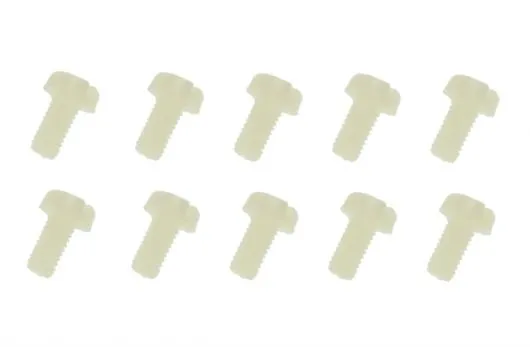 Nylon Schraube M3x6mm 10Stück