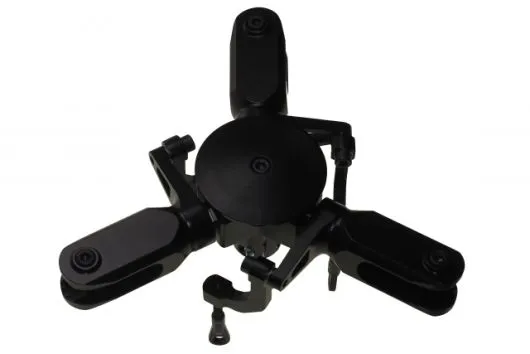 PSG Rotorkopf 3 Blatt Rotorkopf schwarz eloxiert für 500er