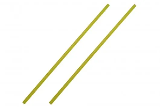 Antennenrohr 15cm 2Stück in gelb