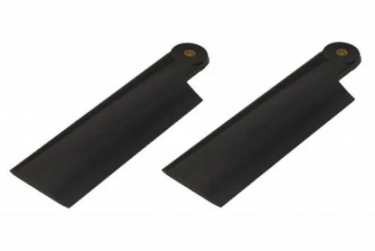 HeliTec der Blattschmied Scale Heckrotorblätter 2Blatt in schwarz 90mm