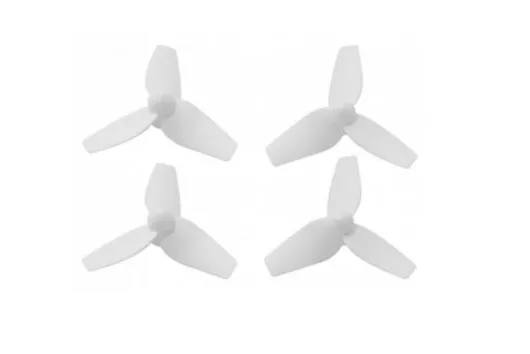 Rakonheli 7mm Motor Rahmen Propellerset in weiss Blade Inductrix 4Stück