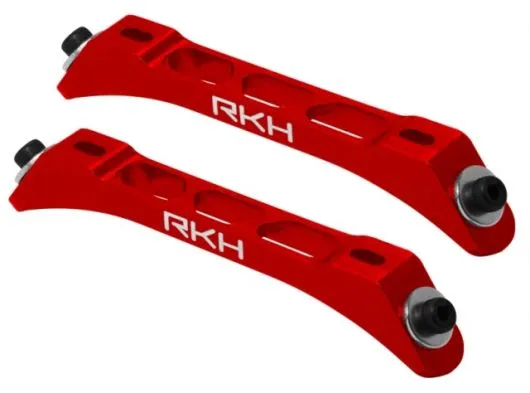 Rakonheli Ersatzlandegestellhalterung aus CNC Aluminium in rot für Blade 250CFX