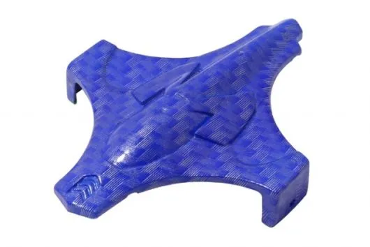 Rakonheli Haube in blauer carbon Optik für Blade Inductrix