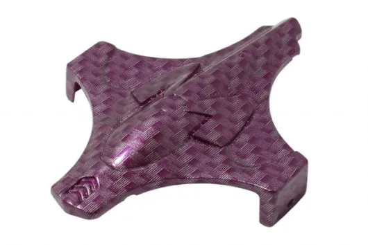 Rakonheli Haube in Carbon Optik violett für Blade Inductrix