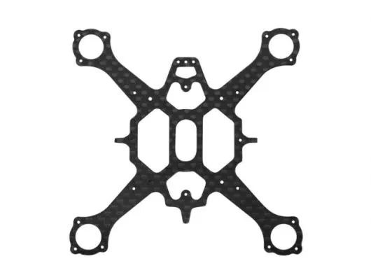 Rakonheli Hauptrahmen aus 1,5mm CNC3K Carbon für Blade Nano QX2