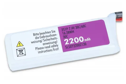 SLS LiPo Akku XTRON 2200mAh 2S1P 7,4V 30C/60C
