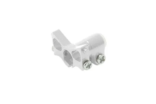 Rakonheli Heckrohrhalterung in silber für Blade Nano CPS, Nano S2 und Nano S3