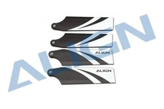 Align Heckrotorblätter aus Kunststoff 74mm für T-REX 470L