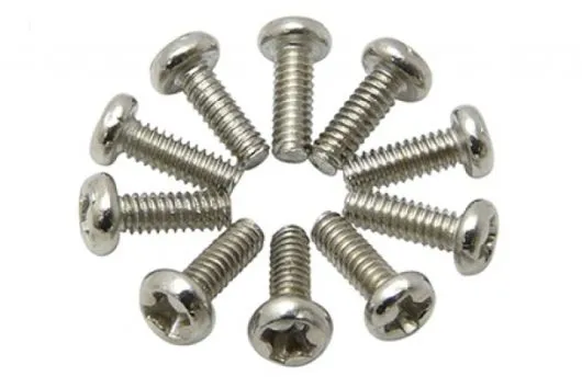Rundkopf (Pan-Head) Schraube mit Phillips Kreuzschlitz metrisch M1,6x5mm