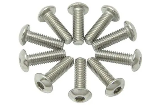 Linsenkopfschrauben Sechskant M3x10mm 10Stück