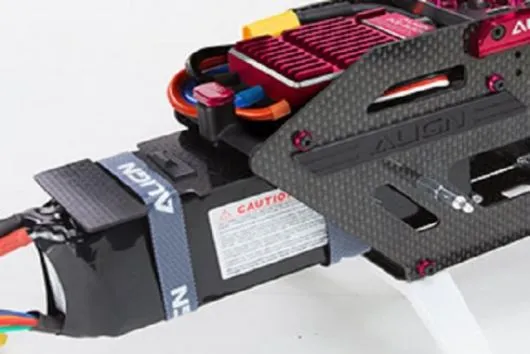 Align T-REX 500X Dominator mit Kunststoffgehäuseservos DS530/DS535 Combo mit Riemenantrieb