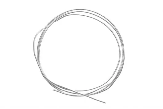 Kupferdraht versilbert 0,5mm 1Meter