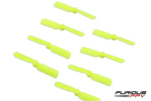 Furious FPV Propeller 2Blatt 45mm mit 1,5mm Aufnahme in gelb