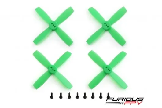Furious FPV High Performance Propeller 2435-4 in grün 4Stück je 2xCW und 2xCCW
