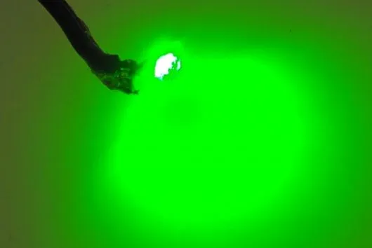 Ultra helle und extrem kleine Luxeon LED in grün