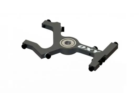 OXY Ersatzteil Oberer Lagerbock aus CNC Aluminium in schwarz für OXY2