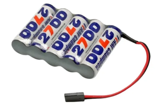Team Champion 2700mAh NiMH AA Empfängerakkupack mit Servostecker 6,0Volt