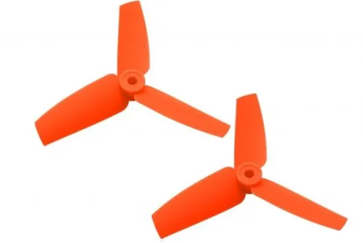Rakonheli 3Blatt Heckpropeller 65mm in orange für Blade 130S und 150S 2Stück